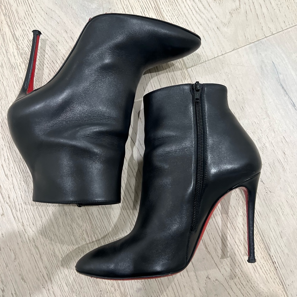 Christian Louboutin Leather Ankle Boots